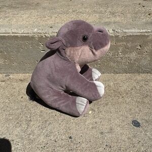 Rare WILD REPUBLIC Baby Hippo Plush Toy 9"